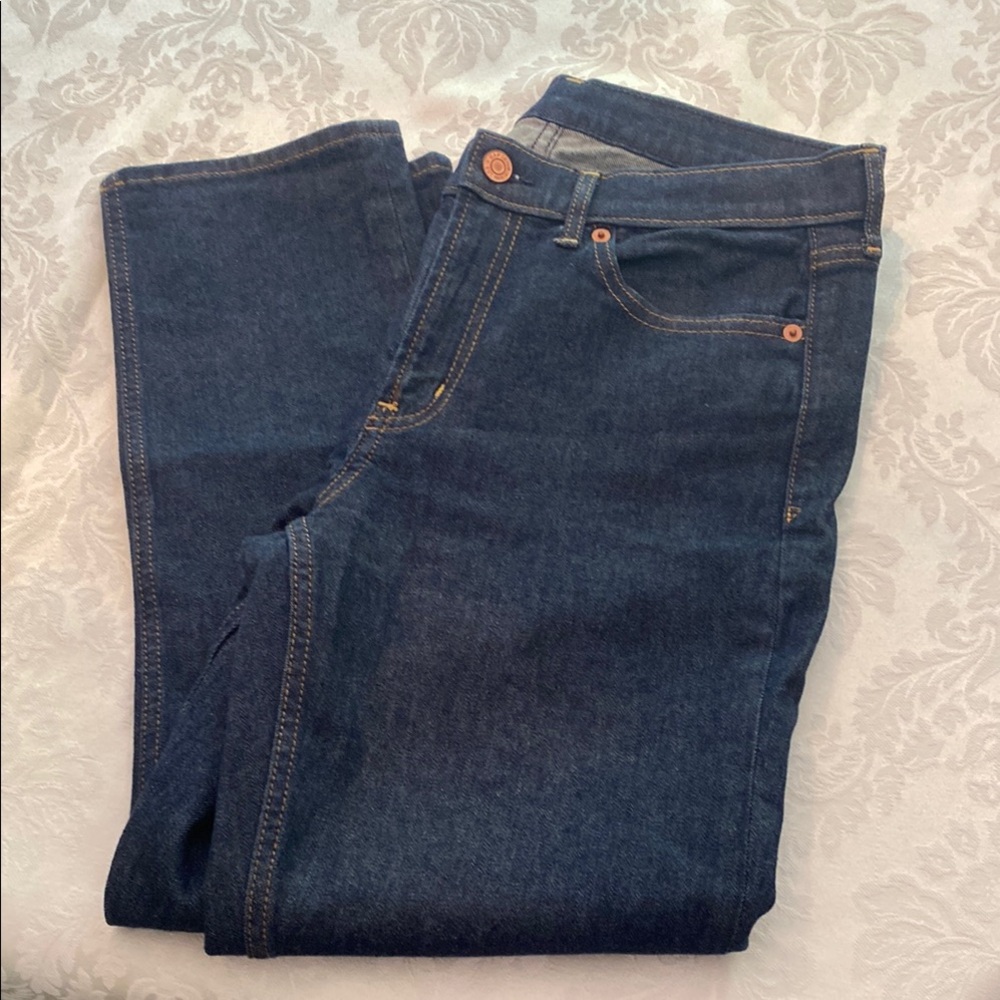 Gap dark wash slim jeans
